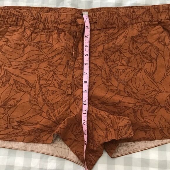 2/40$  NWT Reitmans linen blend shorts bermudas size 20 plus size elastic waist - Picture 9 of 11